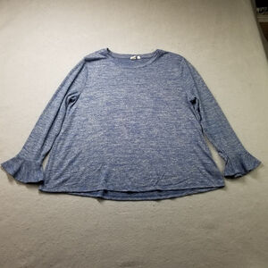 Gap Sweater Womens Size L Blue Long Sleeve Bell